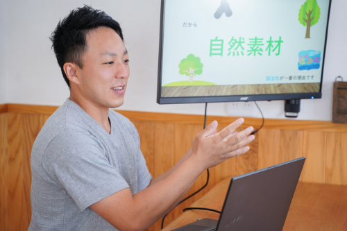 グリーン ホワイト ナチュラル カフェ チラシ A4.png